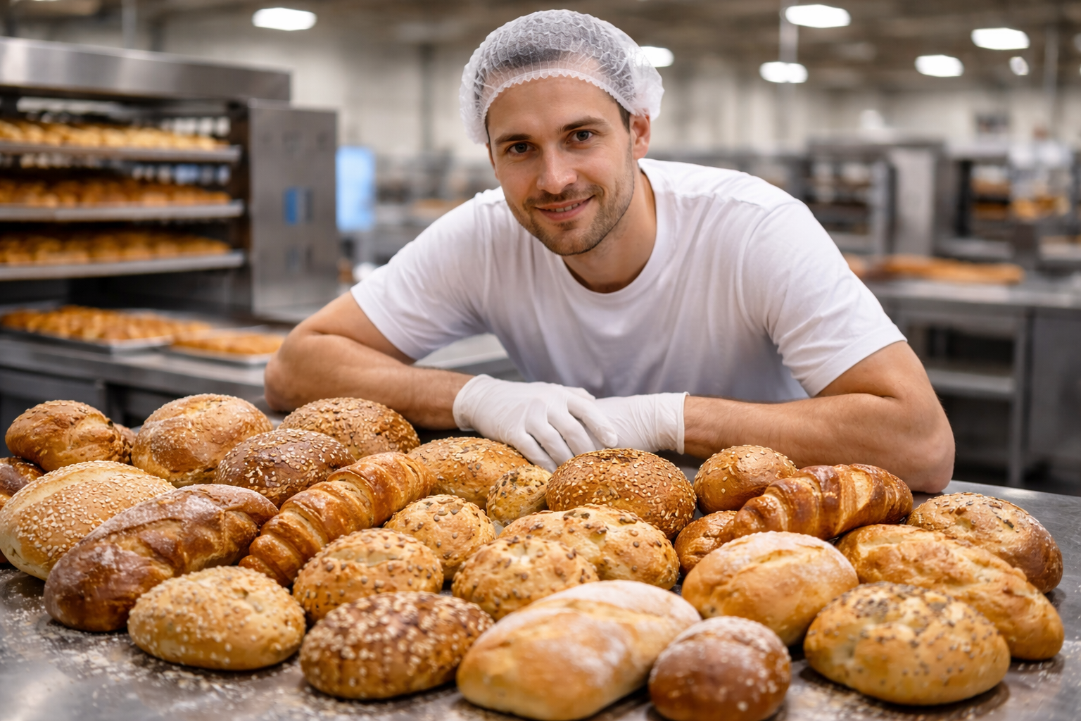 Bakery production worker