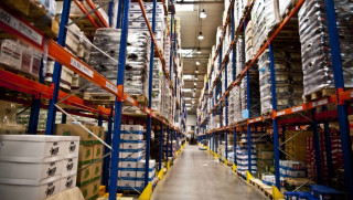 Warehouse picker for a grocery warehouse