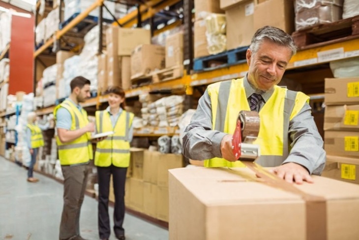 Food warehouse worker