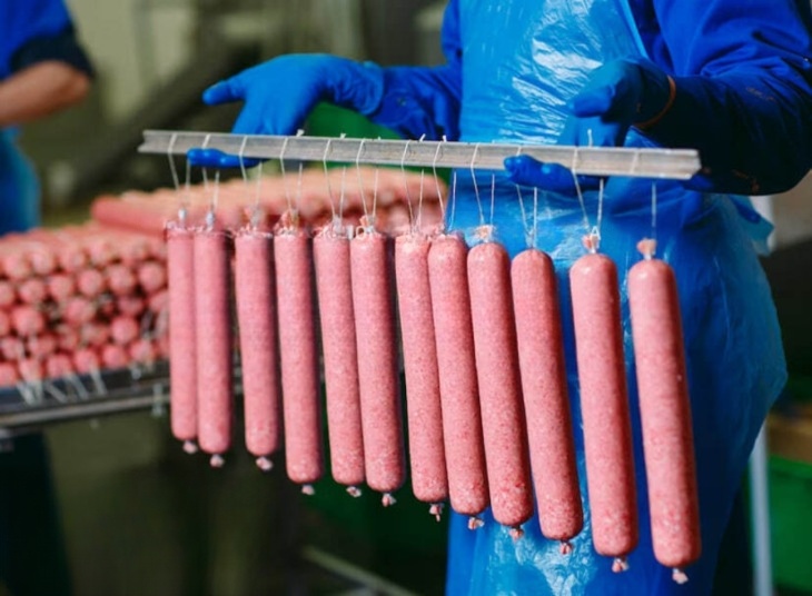 Meat production worker